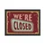 Wallity Uramljena slika Were Closed, 55x75 cm