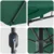Vrtni suncobran Zelena 385 x 209 x 244 cm Poliester