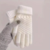 Rukavice za touch screen BRAIDED bele