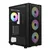 Kuciste Raidmax Vector 216 Black 4 x RGB fan/Window/650W