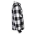 Zimska jakna - Lumberjacket checked - BRANDIT - 9478-white/black check