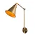 Opviq Zidna lampa E27 Max 40W, Bronzana