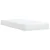 Vidaxl Box spring postelja z vzmetnico bel 90x190 cm umetno usnje