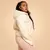 BeastPink Women‘s Bliss Hoodie Jacket Ivory