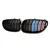 OEM Rešetke - Bubrezi BMW E60 / E61 (2005-2008) sedan / karavan, Dupli sa M bojama, Crne