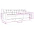 2-dijelni set sofa crni od tkanine