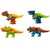 Konstrukcijski set – Dinozavri 4v1 - Rojstni dan - Za 3+ let