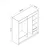 Hanah Home Garderober Kale-7157, 220x210x52 cm, Antracit-crni