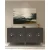 HANAH HOME Komoda Robber KB150 Anthracite Silver