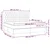 Vidaxl Box spring postelja z vzmetnico temno modra 200x200 cm žamet