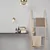 Där Lighting CED7675 -Kupatilsko spot svetlo CEDRIC 3xG9/25W/230V IP44 mesing