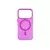 Silikonska futrola Magsafe FLURO COLOR Iphone 17 Pro Max ROZE