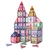 Cleverclixx Magnetni gradbeni set Mega Creative Pack Pastel – 210 kos