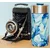 QUOKKA Nerjaveča termo skodelica Quokka Boost Blue Irises – 400 ml, 41373