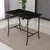 Hanah Home Barski sto Retro, Crni