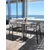 Linnea Bistro sto, 65x65 cm, crni