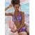 BUFFALO Bikini hlačke  modra / mešane barve / roza