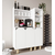 HANAH HOME Višenamenska polica Parma 3 White
