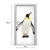 tulup.si Nalepka na vratih Penguin 95x205 cm