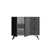 Hanah Home Komoda Waga 100x82x35cm Belo-Antracit