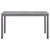 Vrtni stol sivi isprani 140 x 80 x 74 cm masivno bagremovo drvo