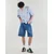 Edwin Double Knee Worker Short Modra
