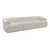 ATELIER DEL SOFA Sofa trosed Sofia 3 White