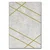 Conceptum Hypnose Tepih Asr Crpt-124, Pravougaoni, 100x180 cm, Beli