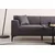 Atelier del Sofa Ugaona garnitura New Petra, D ugao, 250x69x145, Antracit