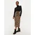 Vero Moda Midi krilo Verena 10323868 Rjava Regular Fit