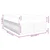 vidaXL vidaXL Box spring postelja z vzmetnico modra 140x190 cm blago, (21308679)