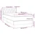 Vidaxl Box spring postelja z vzmetnico temno zelena 100x200 cm žamet