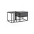 Hanah Home Klub sto Charlotte, 90x37x90 cm, Crni