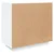 Vidaxl Komoda bela 80x40x75 cm konstruiran les