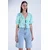 Trend Alacati Stili Ženska bluza Alc-X15132, Menta