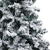 Greatstore umetna PVC novoletna jelka s snegom, 150cm