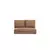 ATELIER DEL SOFA Sofa dvosed Taida Light Brown