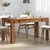 Blagovaonski stol staro drvo 140x74,5x76 cm konstruirano drvo