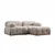 Atelier del Sofa Ugaona garnitura Petite, 190x160 cm, Krem