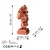 Atelier Del Sofa Dekorativna figura Yak-032, 14x33x11 cm
