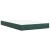 Vidaxl Box spring postelja z vzmetnico temno zelena 120x200 cm žamet