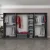 Hanah home Ormar Kale Plus 315x210x52cm Sivi