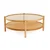 Hanah Home klub sto Magnum 110, 110 cm, hrast