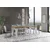 Ityhome Ityhome 90 x 77 konzolna miza bela/rjava, (20847676)