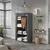 Songmics Omara 88x45x168 cm Siva
