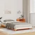Vidaxl Konstrukcija postelje Voskast rjav 80 x 210 cm