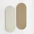 HANAH HOME Ogledalo Rhtim Bronze Natural