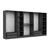 Hanah home Ormar Kale 360x210x52cm Antracit