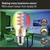LED RGBW prigušiva sijalica FILAMENT E27/6,3W/230V 2200-6500K - Paulmann 29156
