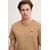 BOSS Majica Waffle 50535891 Bež Regular Fit